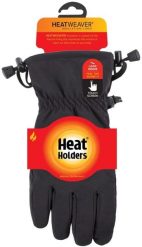 Rękawiczki softshell Heat Holder Revelstoke, czarne. Czarne rękawiczki HEAT HOLDERS, bez wzorów, z elastanu. Za 246.99 zł.