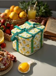 Torba termiczna na zamek z uchwytem - żółty. Żółte torby na ramię Sinsay, bez wzorów, z materiału, na ramię, bez dodatków. Za 37.99 zł.