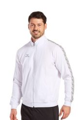 Kurtka dresowa Erima Essential Team. Białe kurtki Erima, l, bez wzorów, z dresówki, bez kaptura. Za 255.00 zł.