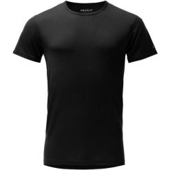 Koszulka termoaktywna Devold Breeze Merino 150 T-Shirt. Czarne bielizna termoaktywna Devold, m, bez wzorów, z materiału, bez ramiączek, outdoorowe. Za 398.40 zł.