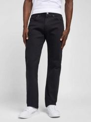 Lee Dżinsy - Slim fit - w kolorze czarnym rozmiar: W30/L32. Czarne jeansy Lee, l. Za 149.66 zł.