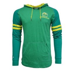 Hoodie Seattle Supersonics lightweight 2.0. Zielone bluzy Mitchell & Ness, bez wzorów, z kapturem. Za 338.00 zł.