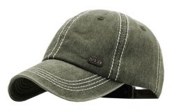 Czapka z Daszkiem, Oliwkowa z Przeszyciami, Fastryga, Letnia, 100% BAWEŁNA, Przewiewna -Pako Jeans. Zielone czapki z daszkiem Pako Jeans, na lato, bez wzorów, z bawełny. Za 49.00 zł.