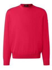 Maerz Muenchen Wełniany sweter w kolorze różowym rozmiar: 60. Różowe swetry nierozpinane Maerz Muenchen, bez wzorów, z wełny, bez kołnierzyka, bez ramiączek. Za 239.99 zł.