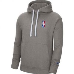 Bluza sportowa męska Nike Nba Team 31 Essential. Szare bluzy z kapturem Nike, m, bez wzorów, z kapturem. Za 353.00 zł.