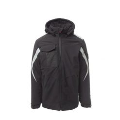 Kurtka przeciwdeszczowa z kapturem Payper Wear Wonder Pad. Czarne kurtki PAYPER WEAR, l, bez wzorów, z nylonu, z kapturem. Za 522.50 zł.