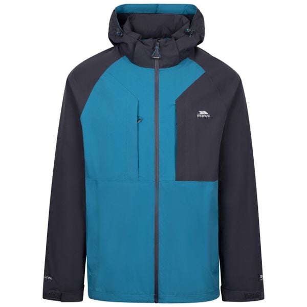 Trespass Fala - Męska kurtka outdoorowa Bondi Blue. Niebieskie kurtki Trespass, l, bez wzorów, bez kaptura. Za 354.05 zł.
