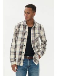 Matinique Koszula - Regular fit - w kolorze kremowym rozmiar: XL. Brązowe koszule Matinique, xl, bez wzorów, z bawełny, bez kołnierzyka, bez ramiączek. Za 165.99 zł.