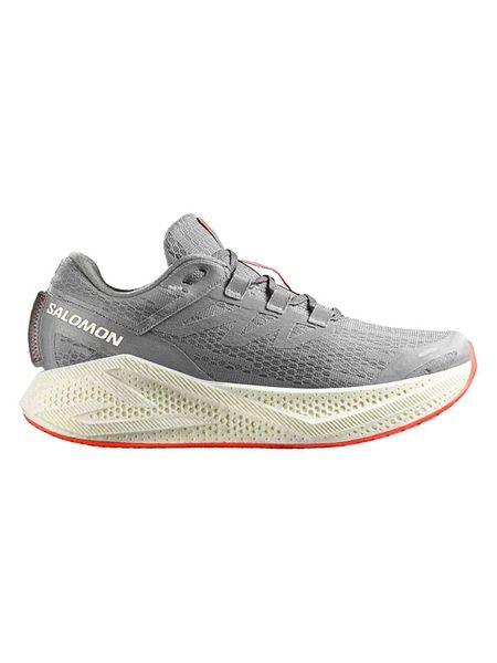 SALOMON Buty "AERO GLIDE 3" w kolorze szarym do biegania rozmiar: 46. Szare buty do biegania Salomon, bez wzorów, bez zapięcia, do biegania. Za 604.15 zł.