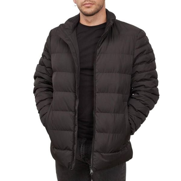 Kurtka GEOX M COLBYN SHORT JKT Czarny. Czarne kurtki Geox, m, bez wzorów, z tkaniny, bez kaptura. Za 422.99 zł.