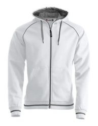 Clique Gerry bluza z kapturem unisex struktura szczotkowana – white. Białe bluzy z kapturem CLIQUE, m, bez wzorów, z bawełny, z kapturem. Za 274.42 zł.