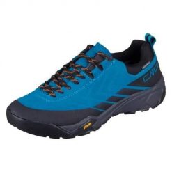 Buty trekkingowe męskie CMP Mintaka WP Trekking Reef. Czarne buty trekkingowe CMP, bez wzorów, bez zapięcia. W wyprzedaży za 399.99 zł.