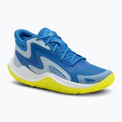 Buty do koszykówki Under Armour Jet '25 team royal blue. Niebieskie buty do koszykówki Under Armour, bez zapięcia, do koszykówki. Za 229.99 zł.