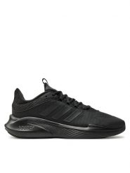 Adidas Sneakersy Alphaedge + IF7290 Czarny. Czarne buty sportowe casual Adidas, bez wzorów, z materiału, bez zapięcia. Za 209.99 zł.