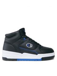 Champion Sneakersy Rebound Heritage Mid Mid Cut Shoe S22132-KK010 Czarny. Czarne buty sportowe casual Champion, bez wzorów, ze skóry, bez zapięcia. Za 169.99 zł.