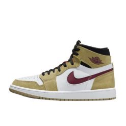 Buty do chodzenia męskie Nike Air Jordan 1 Zoom. Białe buty do koszykówki Jordan, za kostkę, bez zapięcia, do koszykówki, nike air jordan. Za 674.55 zł.