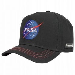 Czapka Z Daszkiem NASA Space Mission. Czarne czapki z daszkiem Capslab, bez wzorów. Za 173.99 zł.