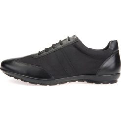 Geox tenisówki męskie Uomo Symbol 44 czarne. Czarne trampki Geox, m, bez wzorów, bez zapięcia. W wyprzedaży za 365.00 zł.