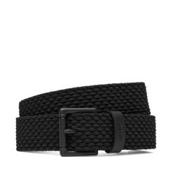 Pasek Męski HUGO. Czarne paski Hugo, bez wzorów. Za 339.99 zł.