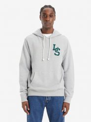 Levi's Bluza w kolorze jasnoszarym rozmiar: M. Szare bluzy Levi's®, m, bez wzorów, z bawełny, z kapturem. Za 141.52 zł.