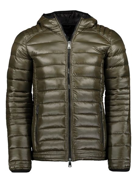 Canadian Peak Kurtka pikowana "Aboueak" w kolorze khaki rozmiar: M. Brązowe kurtki Canadian Peak, m, z aplikacjami, bez kaptura. Za 198.10 zł.