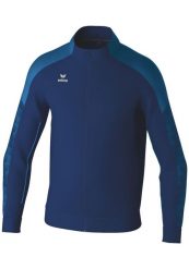 Kurtka z dresu Erima Evo Star. Niebieskie kurtki Erima, m, bez wzorów, z dresówki, bez kaptura. Za 192.00 zł.
