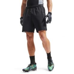 Spodenki Under Armour Herren Vanish Woven 2.0 6009865. Czarne krótkie spodenki sportowe Under Armour, m, bez wzorów, z materiału. Za 207.80 zł.