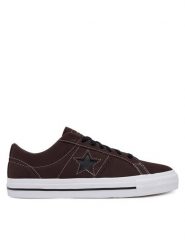 Converse Sneakersy Cons One Star Pro A10575C Brązowy. Brązowe buty sportowe casual Converse, bez wzorów, ze skóry, bez zapięcia. Za 269.99 zł.