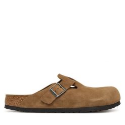 Klapki Birkenstock. Brązowe klapki Birkenstock. Za 694.99 zł.