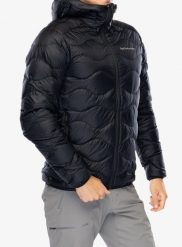 Kurtka puchowa Peak Performance Helium Down Hood Jacket. Czarne kurtki Peak Performance, l, bez wzorów, z materiału, bez kaptura. Za 934.99 zł.