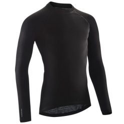 Podkoszulka Na Rower Essential. Czarne podkoszulki VAN RYSEL, l, bez wzorów, z materiału, bez ramiączek. W wyprzedaży za 39.99 zł.
