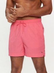 Tommy Hilfiger Szorty kąpielowe UM0UM03280 Różowy Regular Fit. Czerwone kąpielówki Tommy Hilfiger, m, bez wzorów, z syntetyku. Za 289.99 zł.