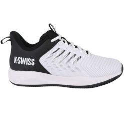 Sneakersy męskie K-swiss ULTRASHOT LIGHT CLAY do treningu białe (04742-102-M). Białe buty sportowe casual K-SWISS, bez wzorów, bez zapięcia. Za 269.00 zł.