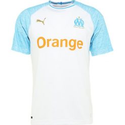 Puma OLYMPIQUE DE MARSEILLE HOME REPLICA Artykuły klubowe puma white/bleu azur. T-shirty Puma. Za 379.00 zł.