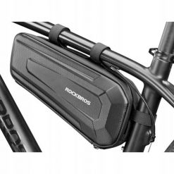 Sakwa, torba rowerowa pod ramę Rockbros B66. Czarne torby na ramię ROCKBROS, bez wzorów, z materiału, na ramię, małe, bez dodatków. Za 69.00 zł.