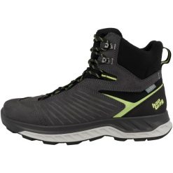Buty do chodzenia męskie Hanwag Blueridge Es. Szare buty turystyczne Hanwag, bez wzorów, z materiału, za kostkę, bez zapięcia, trekkingowe. Za 660.99 zł.