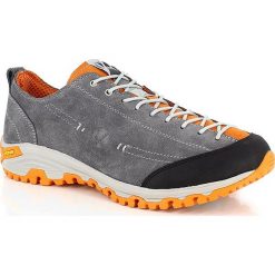 Skórzane buty turystyczne w kolorze szarym. Buty trekkingowe marki Kimberfeel. W wyprzedaży za 268.95 zł.