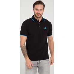 Koszulka polo "Radius" - Regular fit - w kolorze czarnym. Koszulki polo marki Sir Raymond Taylor, z haftami, z bawełny, polo, z krótkim rękawem. W wyprzedaży za 78.95 zł.