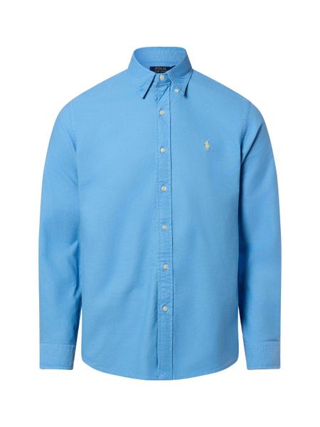 Polo Ralph Lauren koszula casual Mężczyźni Regular Fit Bawełna niebieski, XL. Niebieskie koszule Polo Ralph Lauren, m, bez wzorów, z bawełny, bez kołnierzyka, bez ramiączek. Za 549.95 zł.