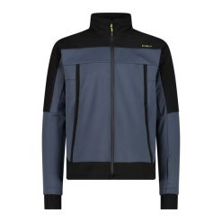 Kurtka męska rowerowa CMP 34A1857. Szare kurtki softshell CMP, l, bez wzorów, z softshellu, z kapturem. Za 419.99 zł.