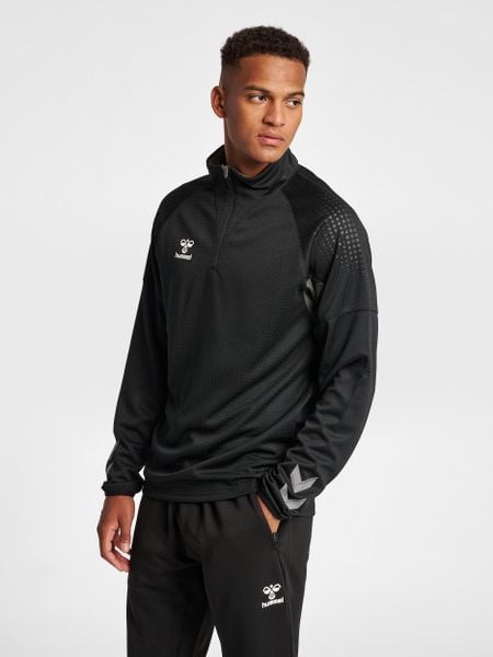 Kurtka hmlpro half zip Hummel. Czarne kurtki Hummel, s, bez wzorów, z nylonu, bez kaptura. Za 192.50 zł.