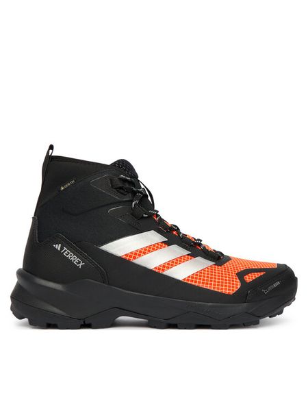 Adidas Trekkingi Terrex Skychaser AX5 Mid GORE-TEX CLIMAWARM+ Hiking JS3002 Pomarańczowy. Brązowe botki sznurowane Adidas, bez wzorów, z gore-texu, bez zapięcia. Za 559.99 zł.