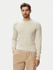 Guess Sweter M6YR11 Z0916 Beżowy jasny Regular Fit. Brązowe swetry rozpinane Guess, m, z aplikacjami, z syntetyku, bez kołnierzyka, bez ramiączek. Za 434.99 zł.