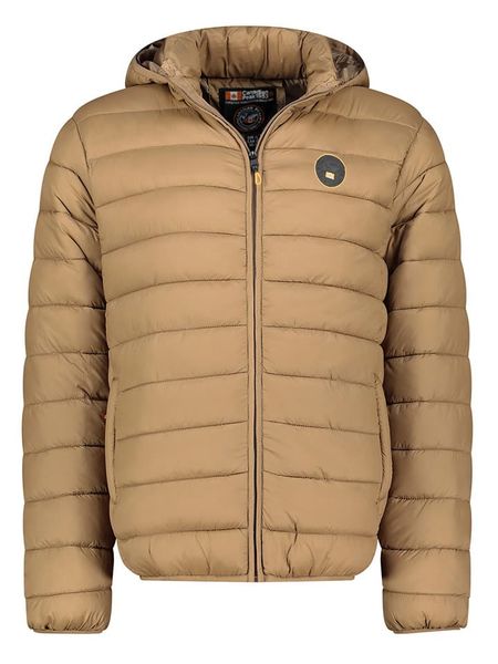 Canadian Peak Kurtka pikowana "Amigomapeak" w kolorze szarobrązowym rozmiar: L. Brązowe kurtki Canadian Peak, l, bez wzorów, bez kaptura. Za 223.99 zł.