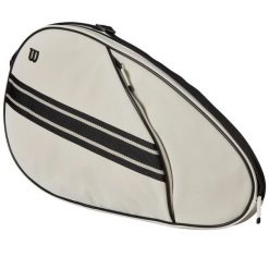Torba na wiosło Wilson Premium Cover. Czarne torby na ramię Wilson, bez wzorów, z materiału, na ramię, bez dodatków. Za 159.00 zł.