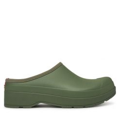 Kalosze Hunter. Zielone śniegowce Hunter, bez zapięcia. Za 219.99 zł.