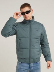G-Star Kurtka w kolorze niebieskim rozmiar: XL. Niebieskie kurtki G-Star, xl, bez wzorów, bez kaptura. Za 269.81 zł.