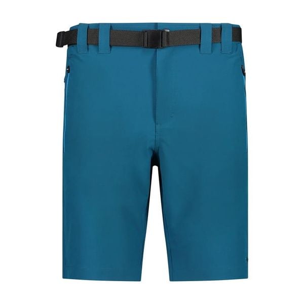 Spodenki męskie turystyczne CMP 3T51847. Niebieskie szorty CMP, m, bez wzorów, sportowe. W wyprzedaży za 99.99 zł.