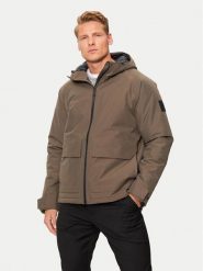 Jack Wolfskin Kurtka przeciwdeszczowa Tempeltor A60205 Brązowy Regular Fit. Brązowe kurtki Jack Wolfskin, m, bez wzorów, z syntetyku, bez kaptura. Za 619.99 zł.