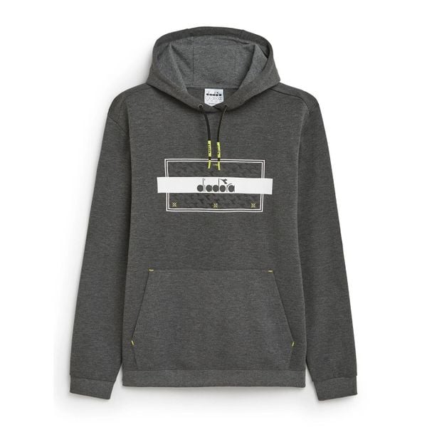 Bluza męska DIADORA HOODIE URBANITY. Szare bluzy Diadora, m, bez wzorów, bez kaptura. Za 159.99 zł.